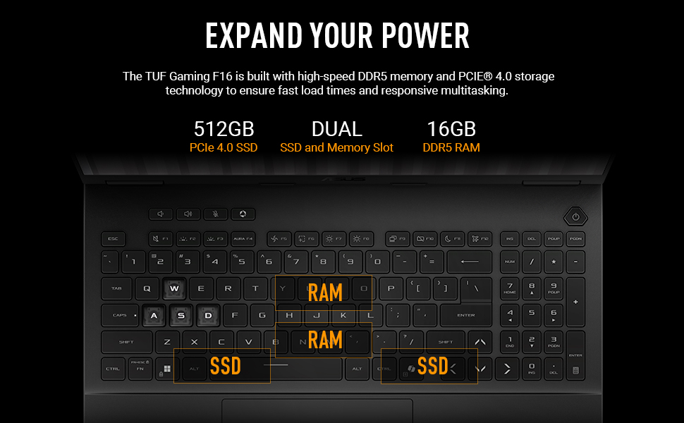 ASUS TUF Gaming F16 (2025) Gaming Laptop