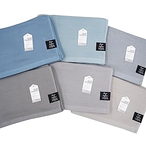 Amazon｜綿4重ガーゼバスタオル 6色 6枚セット（約60×120センチ
