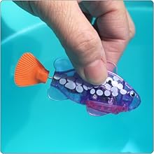 electric electronic fish toy baby toddler kids birthday gifts water activated tank