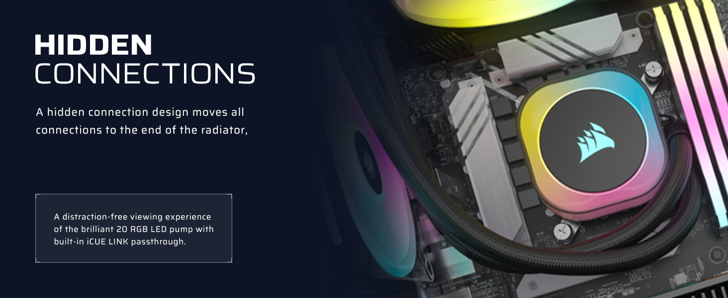 aio radiator, cpu liquid cooler, icue link cpu liquid cooler, cpu liquid cooler