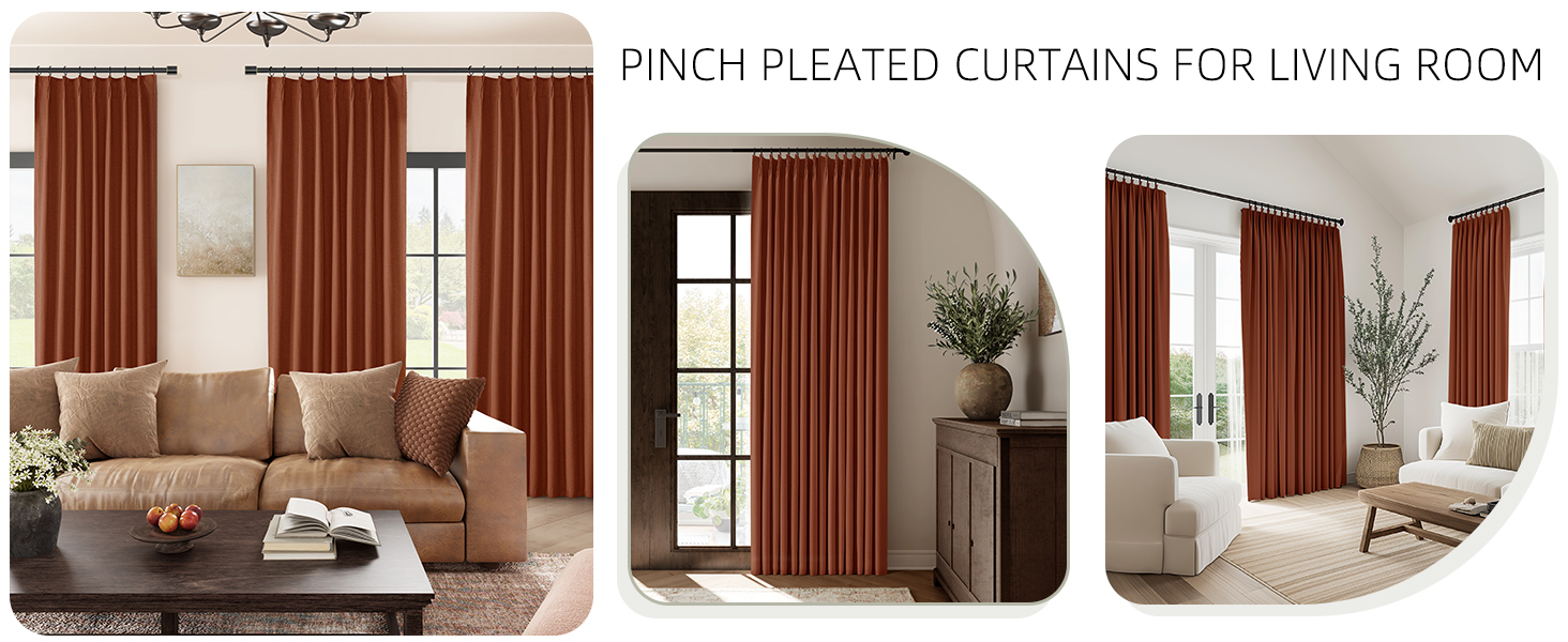 100% blackout curtains