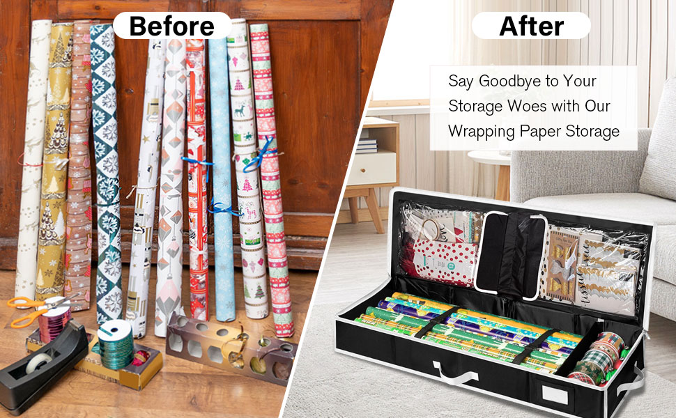 Large Wrapping Paper Box