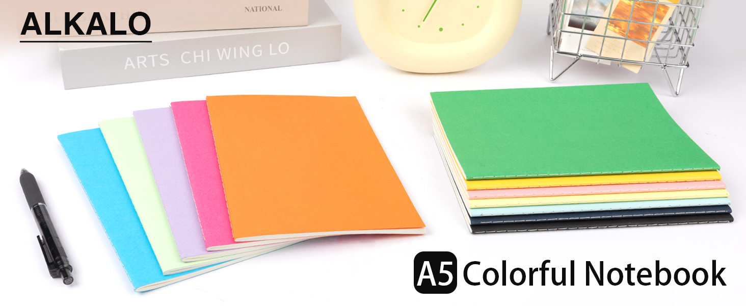 Colorful Lined Notebooks
