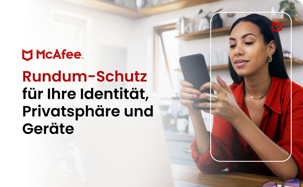 McAfee Antivirus mit VPN für PC, Handy und Tablets
