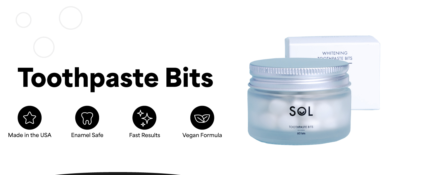 toothpaste bits tablets made in the usa vegan plastic free cruelty free
