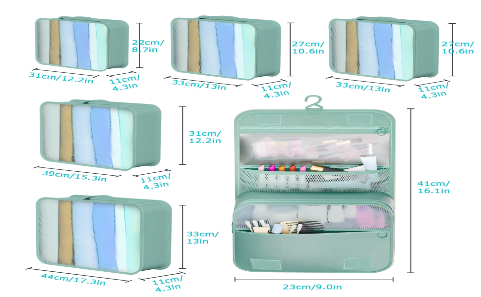 Packing Cubes, Packing Cubes Travel Organizer, Packing Cube, Travel Cubes, Travel Packing Cubes