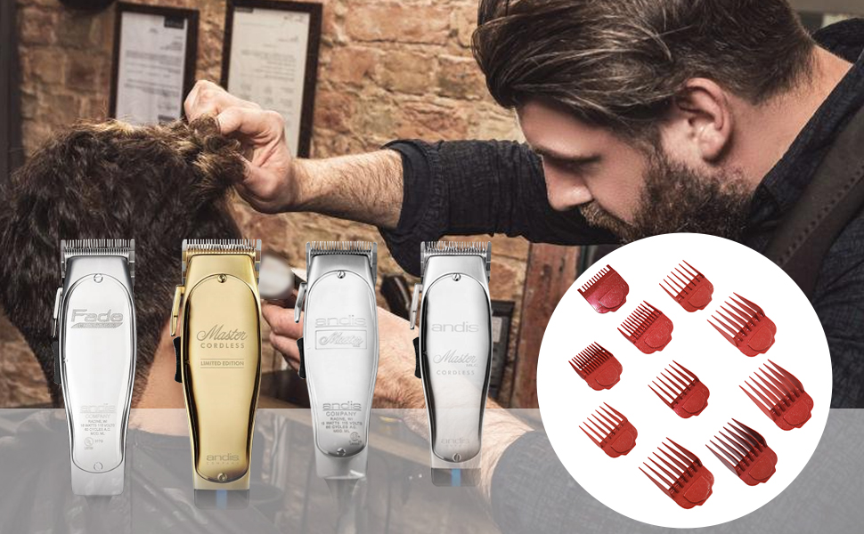 Clipper Guards Guide Comb 10pcs Set Compatible