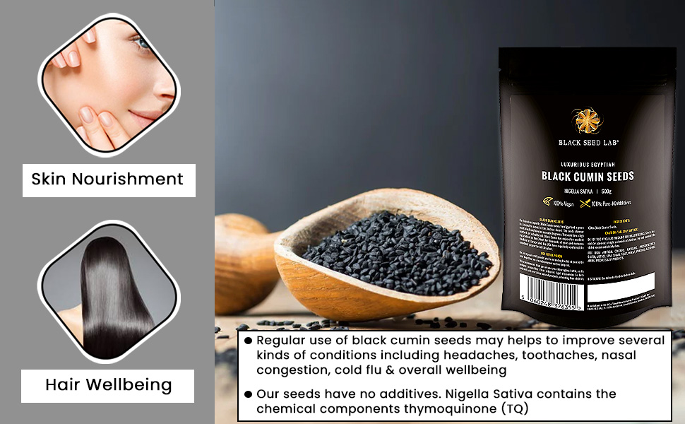 Luxurious Black Cumin Seeds