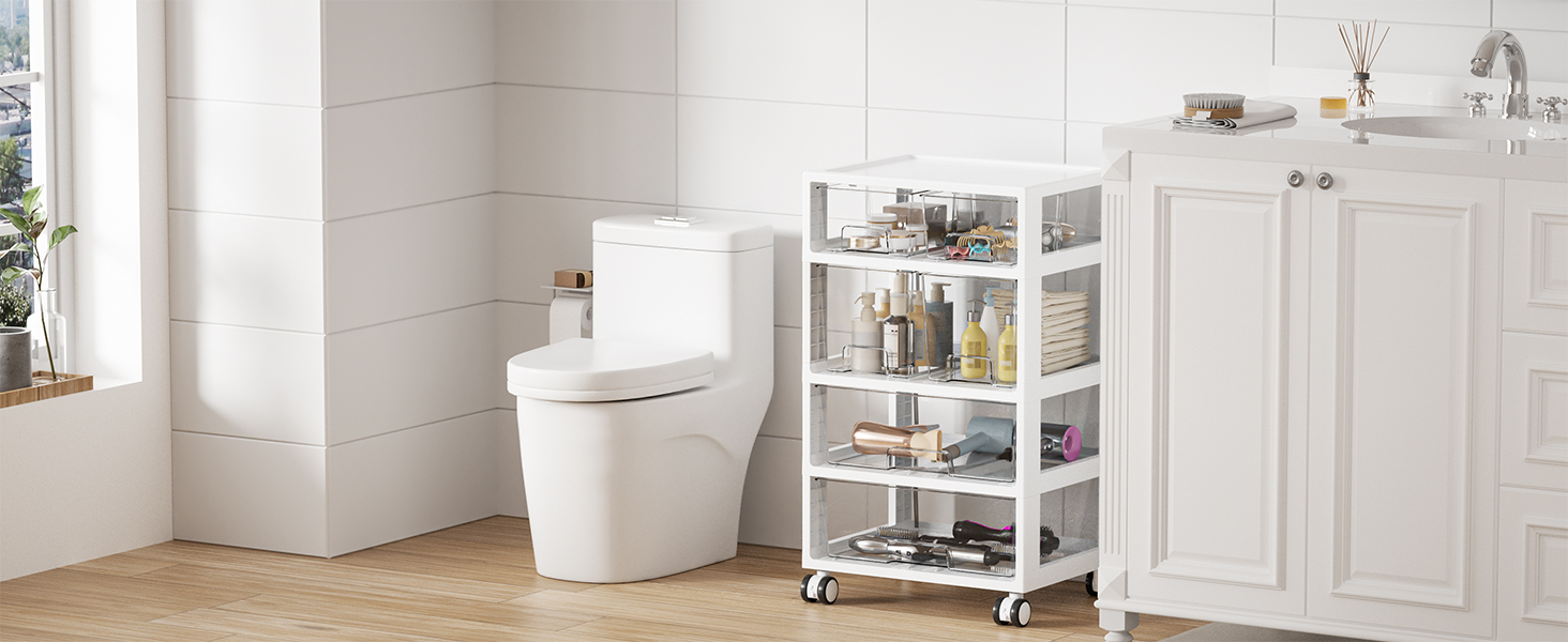 bathroom cart organizer
