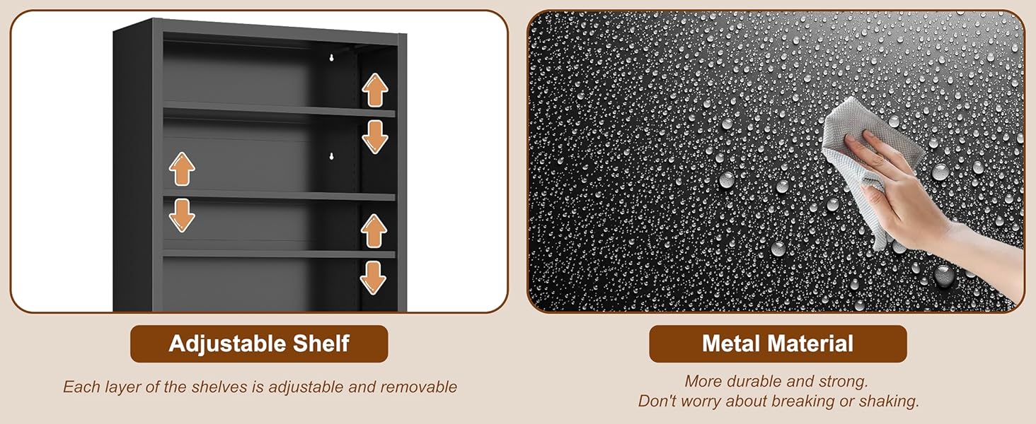 metal shelf