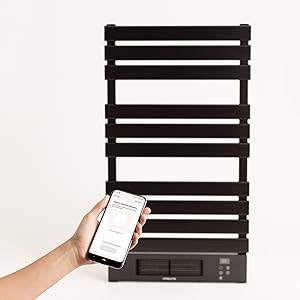 CREATE WARMTOW - Toallero Eléctrico Bajo Consumo, 500 W, WiFi ...