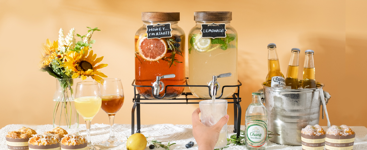 Mustry Beverage Dispenser for Parties