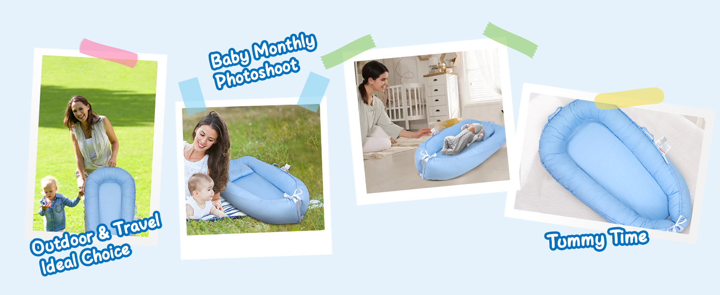 Baby Lounger Pillow for Newborn