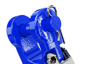 3/8 inch Grade 70 Winch Hook Blue
