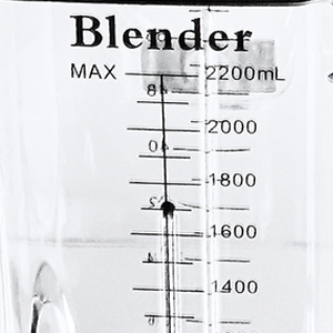 ミキサー、0.6 gal（2.2 l）、大容量、多機能、2200 w、30,000 rpm/min、攪拌棒、多目的使用、果物、野菜、氷、簡単なケア、家庭用、商業用品