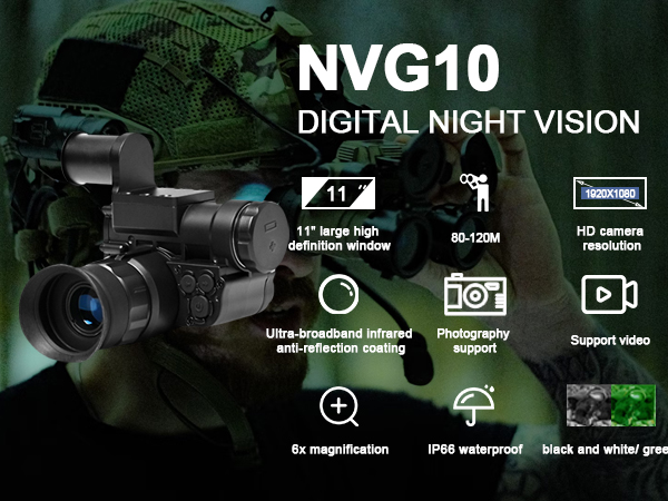 Amazon.com: BINOCK NVG10 Digital Infrared Night Vision