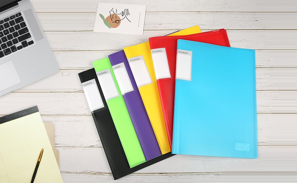 Presentation Display Book A4 Display Folder 30 Pockets Project Folder