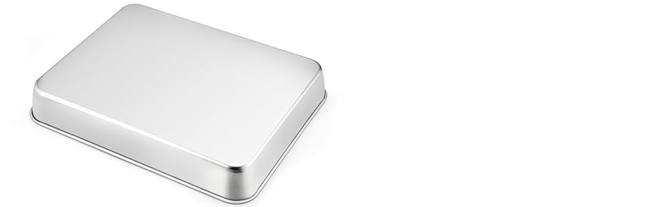 Stainless Steel Square Food Tray