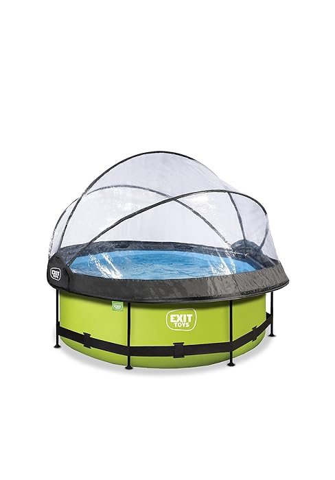 EXIT Toys Soft Grey Pool - Multifunktionale Abdeckung - Für Familien - Sommerurlaub - Sauberes, Warmes Poolwasser - ø360 591b1b83 08a6 4a0c 9617 8f940ab0b525. CR0,0,976,1400 PT0 SX488 V1