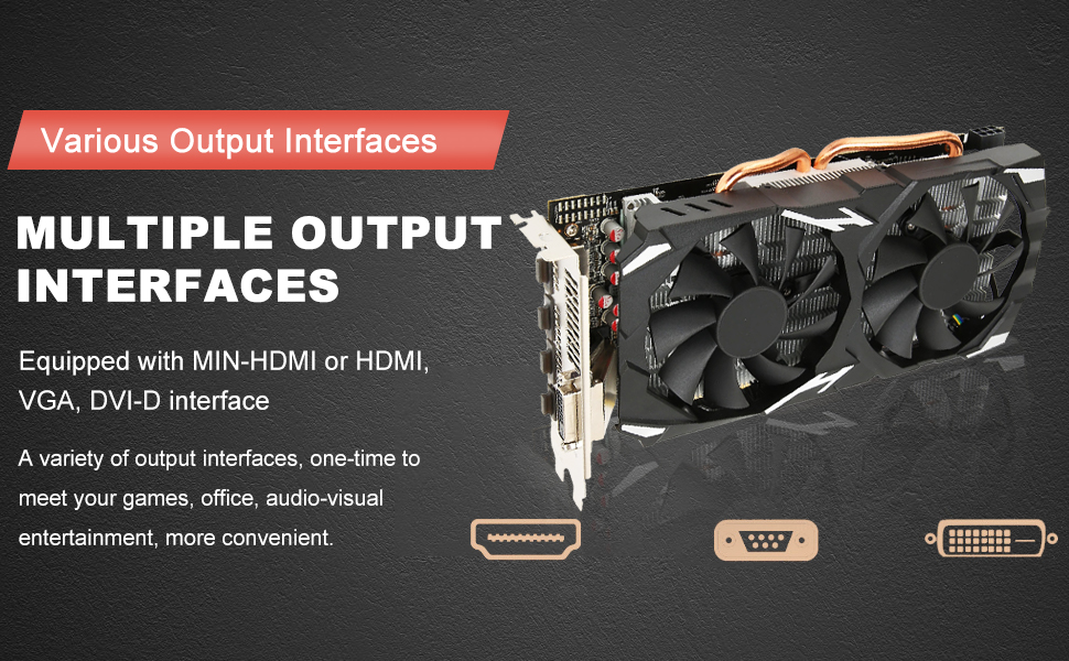 Ventola Per Scheda Grafica - 3 Ventole PWM 92mm, Raffreddamento PCI, Interfaccia 4-Pin