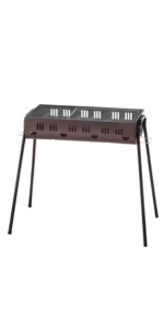 Amazon | カインズ(CAINZ) バーベキューコンロ L BKL-8432BR 8