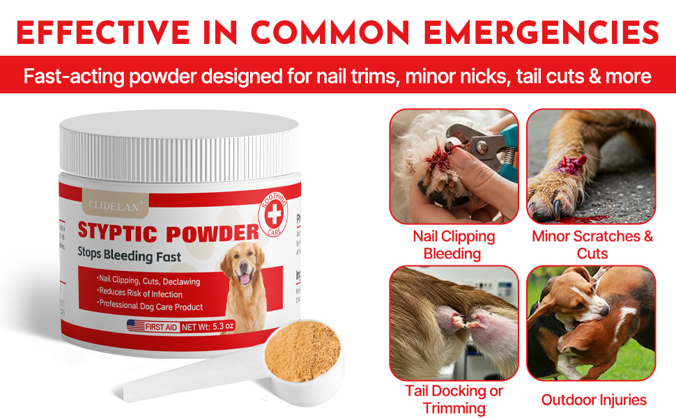 quick stop bleeding for dogs powder