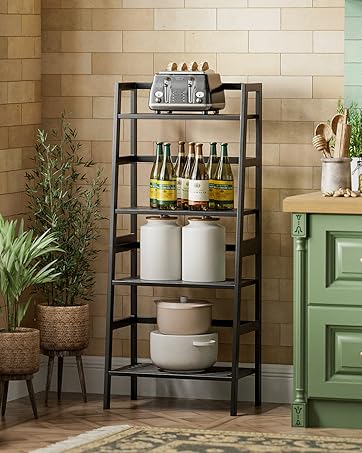 bathroom ladder shelf
