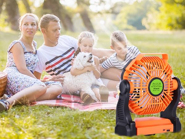 camping fan outdoor portable fan