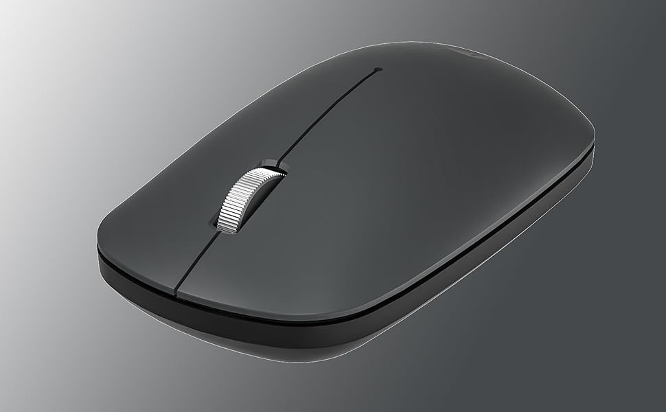 Lecoo WS214 Kablosuz 1200DPI 3 Tuşlu Optik Mouse Gri