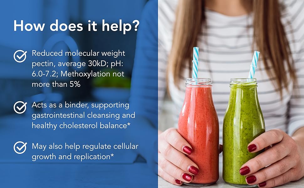 Allergy Research Group Modified Citrus Pectin Low