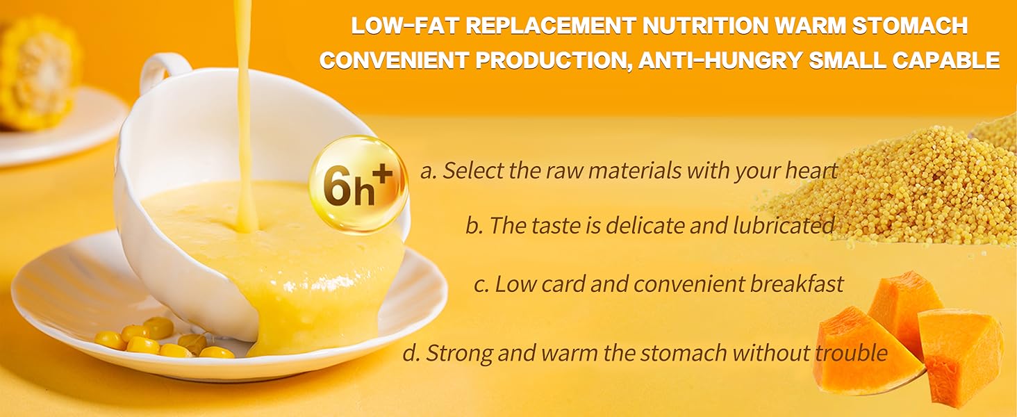 Pumpkin Millet Chinese Corn Soup Powder