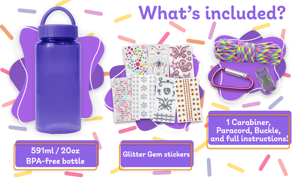 water bottle, water bottle for girls, personalize bottle, diy bottle, glitter, gem glitter, sparkle