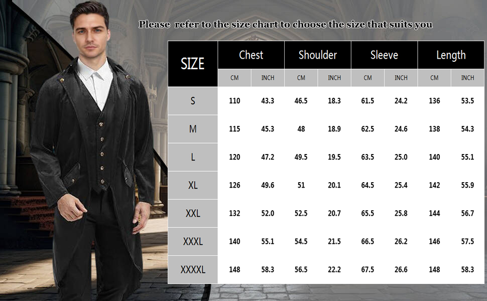 men jacket halloween