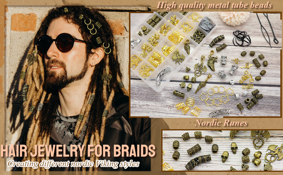 Hair Jewelry for Braids