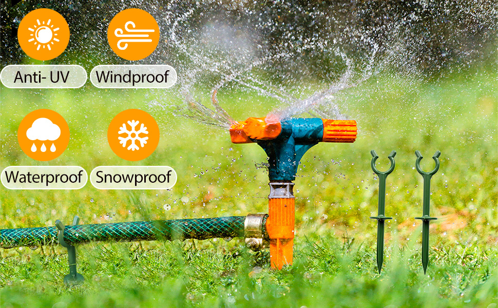 BAOLONG Garden Hose Guide Stake Hose Holder Hose Support