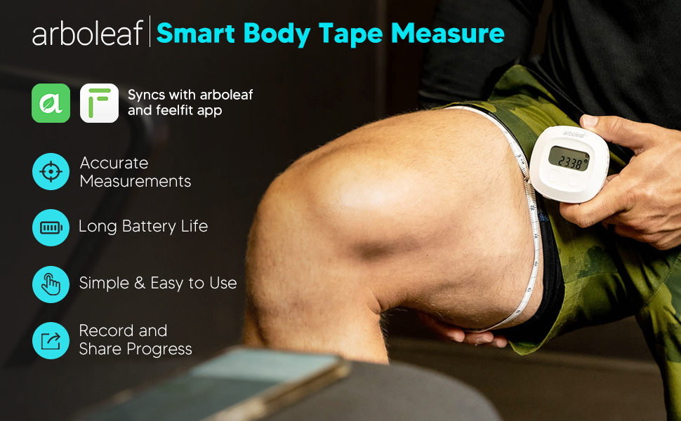 arboleaf mètre-ruban numérique