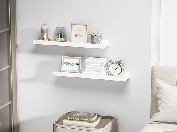 Amazon.com: Love-KANKEI Floating Shelves Wall Mounted Set of
