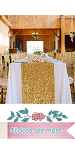Sequin Table Runners