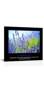  Opportunity Canvas Quotes Wall Art - Inspiring & Motivational Decor for Home & Office 