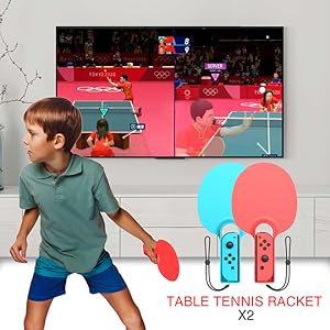 Table Tennis Rackets for Joy-Con