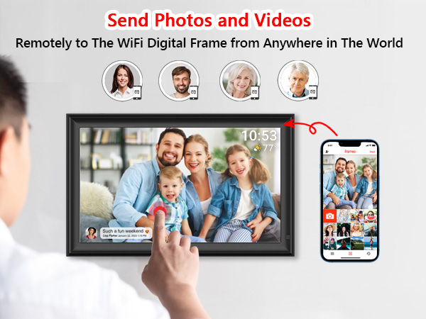 15.6inch FRAMEO Digital Photo Frame Digital Picture Frame