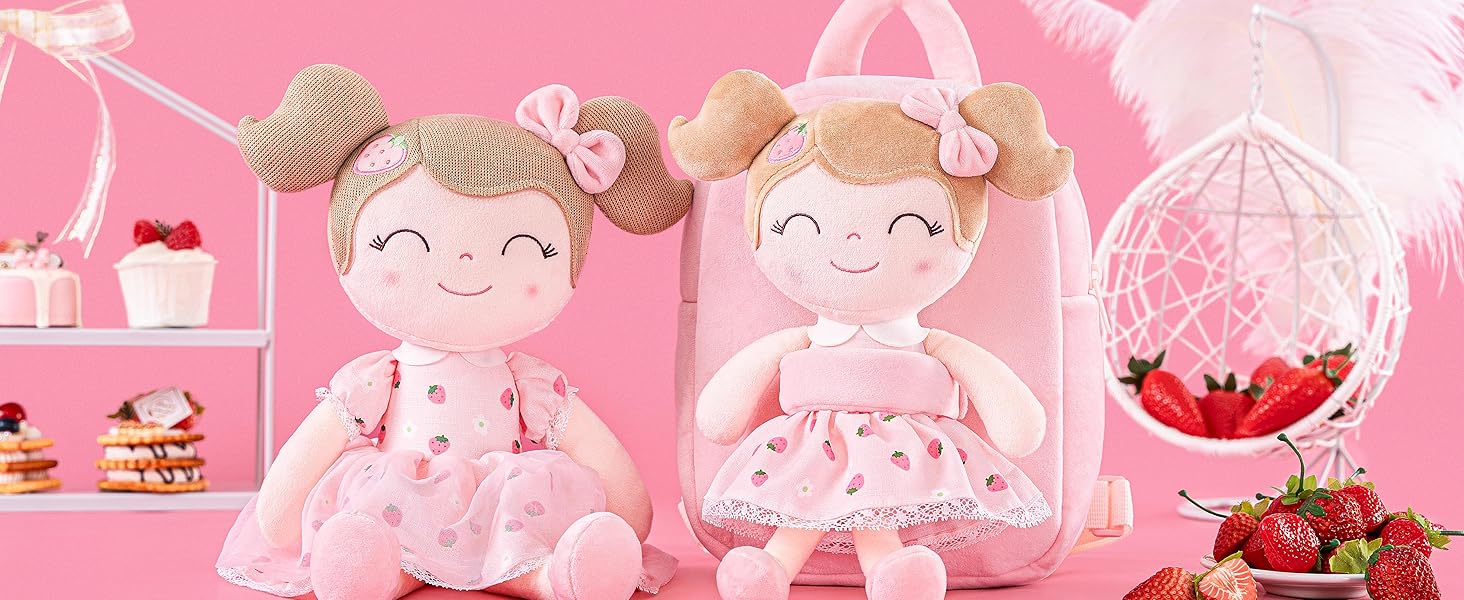 Strawberry Doll Backpack