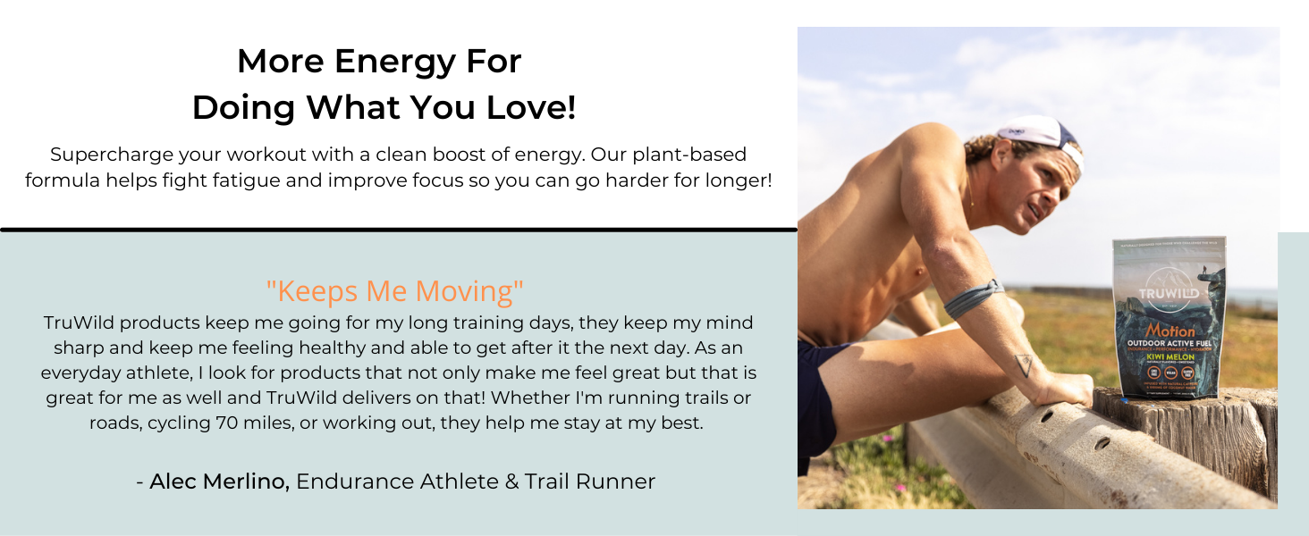 More energy for doing what you love!