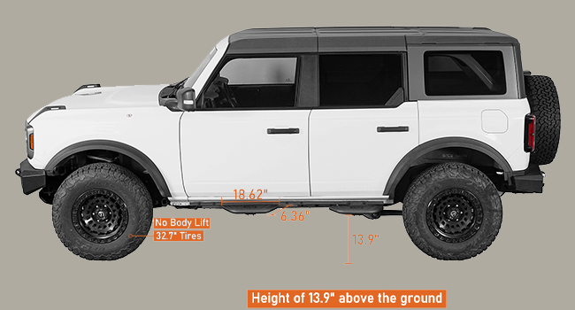 Bronco Side Steps 