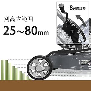みなこうたいページ Amazon.co.jp: ミナトワークス エンジン芝刈り機 手押し式 LMC