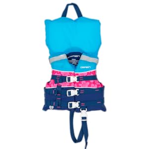 Amazon.com : O'Brien Child Nylon w/Collar CGA Life Jacket