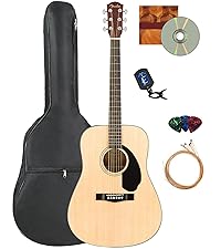 Amazon.com: Fender CD-60S Solid Top Dreadnought Acoustic