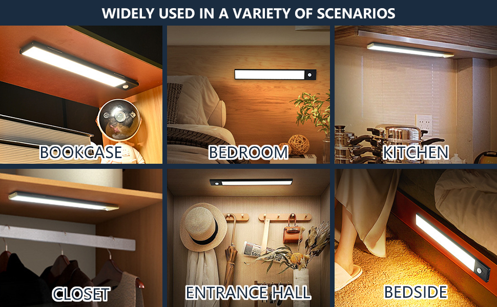 Under Lights Motion Sensor & Hand Wave Sensor, 138 LED Under