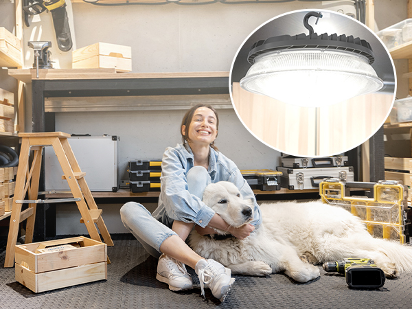 LED High bay light with reflector