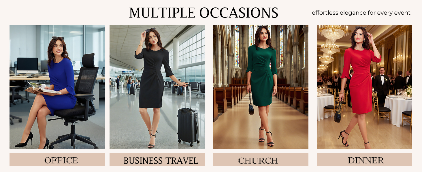 Work Dresses for Women 2025